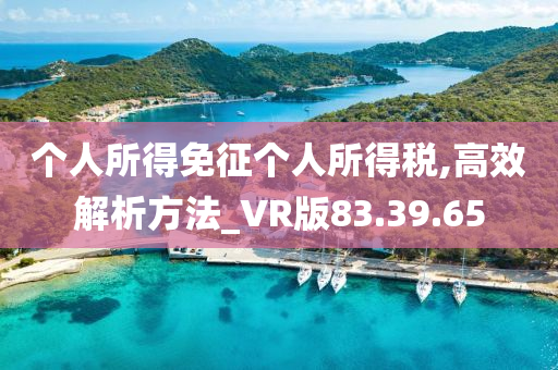 个人所得免征个人所得税,高效解析方法_VR版83.39.65