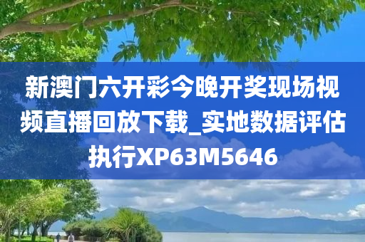 新澳门六开彩今晚开奖现场视频直播回放下载_实地数据评估执行XP63M5646