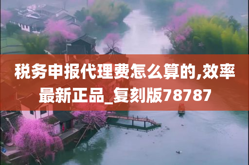 税务申报代理费怎么算的,效率最新正品_复刻版78787