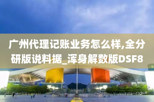 广州代理记账业务怎么样,全分研版说料据_浑身解数版DSF8