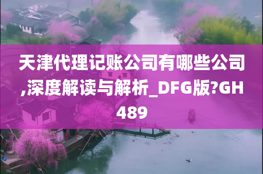 天津代理记账公司有哪些公司,深度解读与解析_DFG版?GH489