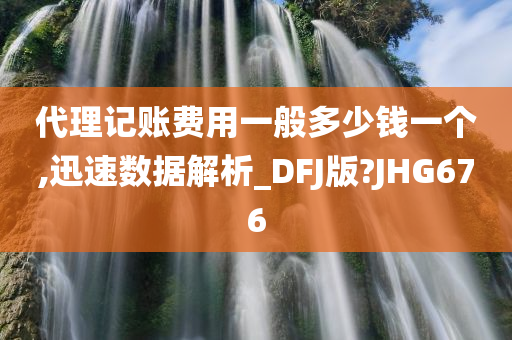 代理记账费用一般多少钱一个,迅速数据解析_DFJ版?JHG676