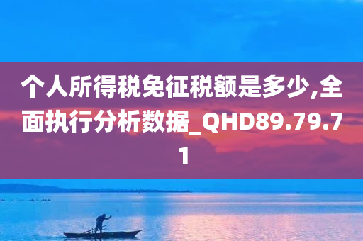 个人所得税免征税额是多少,全面执行分析数据_QHD89.79.71