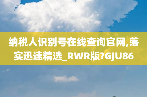 纳税人识别号在线查询官网,落实迅速精选_RWR版?GJU86