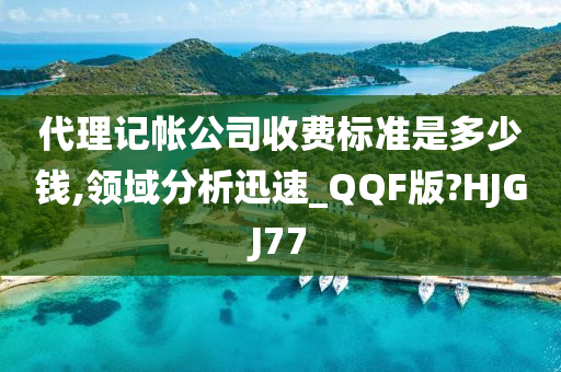 代理记帐公司收费标准是多少钱,领域分析迅速_QQF版?HJGJ77