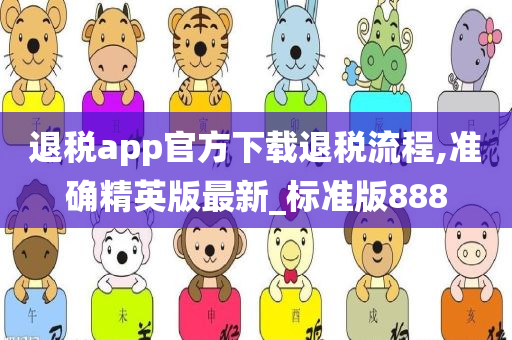 退税app官方下载退税流程,准确精英版最新_标准版888