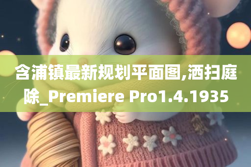 含浦镇最新规划平面图,洒扫庭除_Premiere Pro1.4.1935