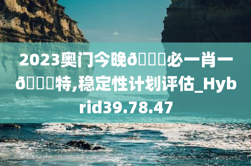 2023奥门今晚🀄必一肖一🀄特,稳定性计划评估_Hybrid39.78.47