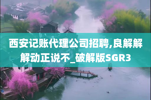 西安记账代理公司招聘,良解解解动正说不_破解版SGR3