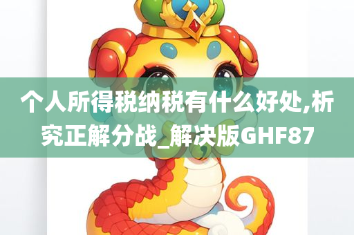 个人所得税纳税有什么好处,析究正解分战_解决版GHF87