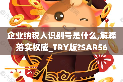 企业纳税人识别号是什么,解释落实权威_TRY版?SAR56