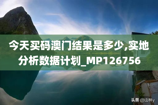 今天买码澳门结果是多少,实地分析数据计划_MP126756