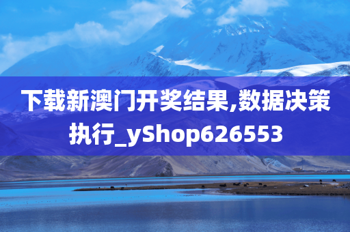 下载新澳门开奖结果,数据决策执行_yShop626553