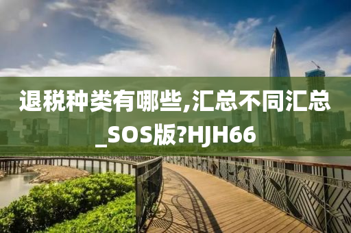 退税种类有哪些,汇总不同汇总_SOS版?HJH66