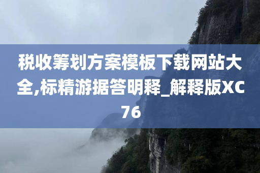 税收筹划方案模板下载网站大全,标精游据答明释_解释版XC76