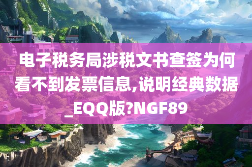 电子税务局涉税文书查签为何看不到发票信息,说明经典数据_EQQ版?NGF89