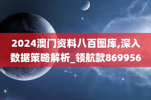 2024澳门资料八百图库,深入数据策略解析_领航款869956