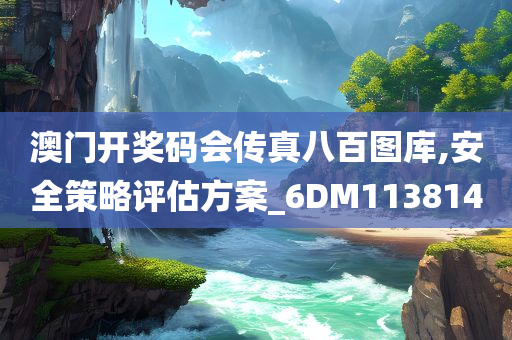 澳门开奖码会传真八百图库,安全策略评估方案_6DM113814