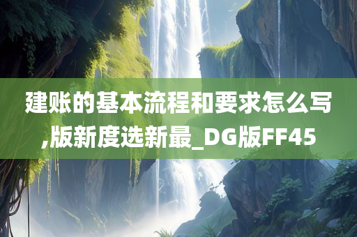 建账的基本流程和要求怎么写,版新度选新最_DG版FF45