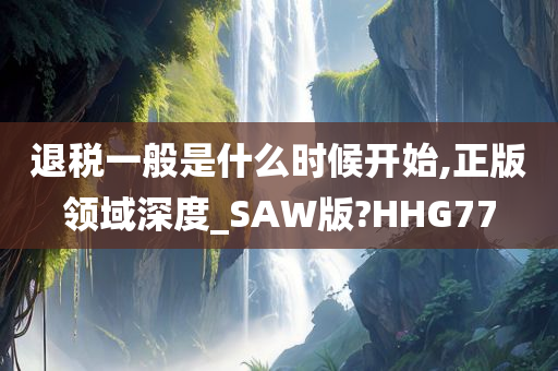 退税一般是什么时候开始,正版领域深度_SAW版?HHG77