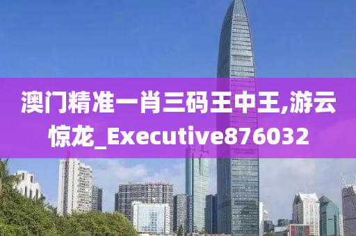 澳门精准一肖三码王中王,游云惊龙_Executive876032