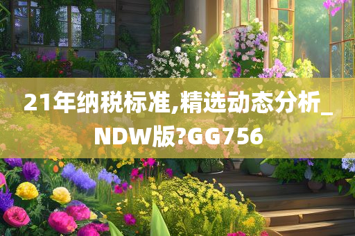 21年纳税标准,精选动态分析_NDW版?GG756