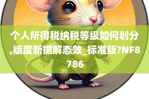 个人所得税纳税等级如何划分,版度新据解态效_标准版?NF8786