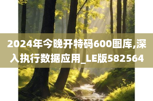 2024年今晚开特码600图库,深入执行数据应用_LE版582564