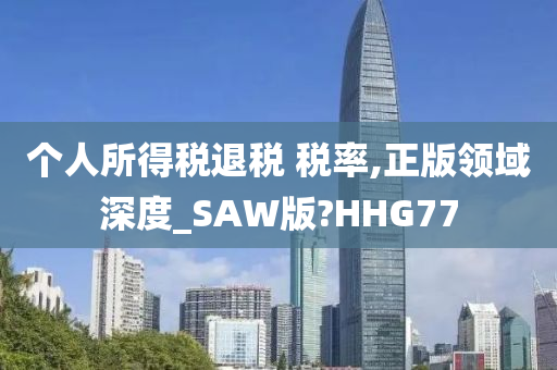 个人所得税退税 税率,正版领域深度_SAW版?HHG77