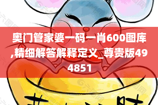 奥门管家婆一码一肖600图库,精细解答解释定义_尊贵版494851