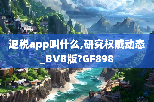 退税app叫什么,研究权威动态_BVB版?GF898