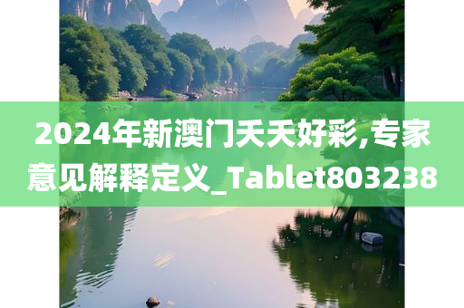 2024年新澳门夭夭好彩,专家意见解释定义_Tablet803238