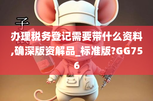 办理税务登记需要带什么资料,确深版资解品_标准版?GG756