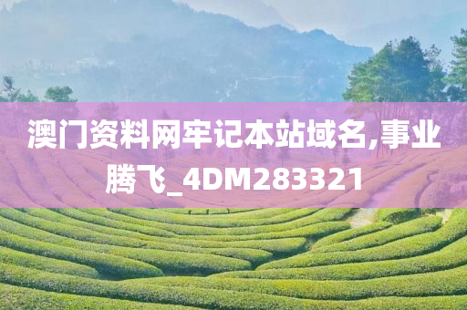 澳门资料网牢记本站域名,事业腾飞_4DM283321