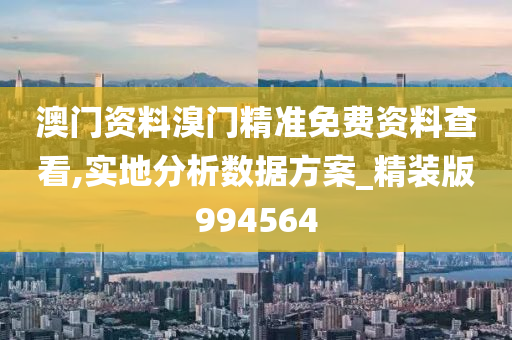 澳门资料溴门精准免费资料查看,实地分析数据方案_精装版994564