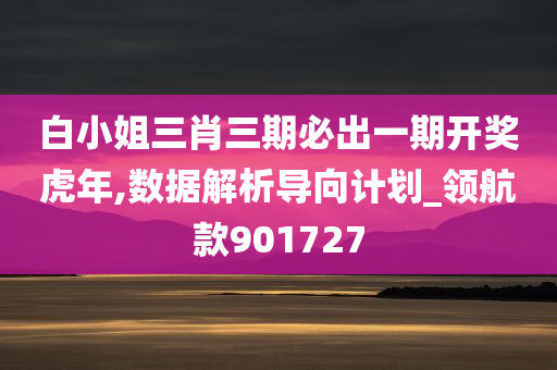 白小姐三肖三期必出一期开奖虎年,数据解析导向计划_领航款901727