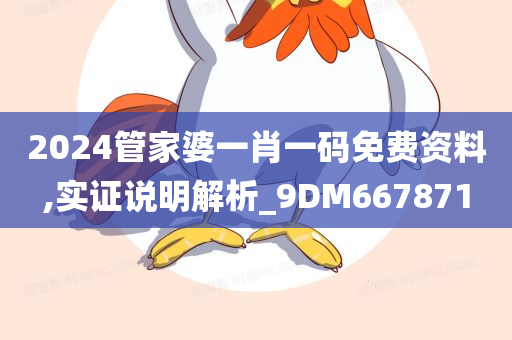 2024管家婆一肖一码免费资料,实证说明解析_9DM667871