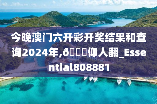 今晚澳门六开彩开奖结果和查询2024年,🐎仰人翻_Essential808881