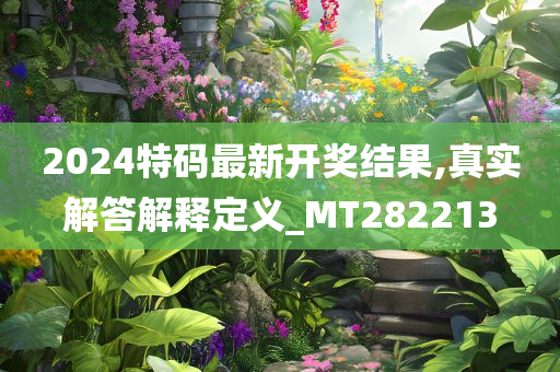 2024特码最新开奖结果,真实解答解释定义_MT282213