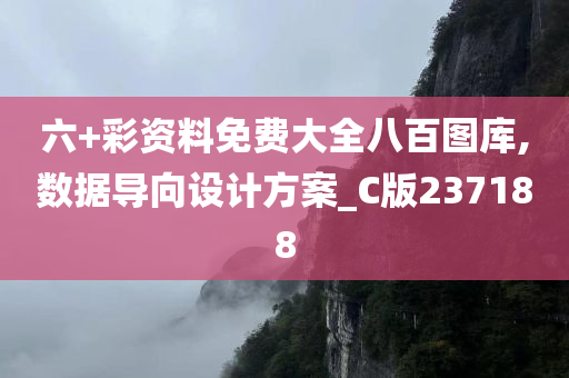 六+彩资料免费大全八百图库,数据导向设计方案_C版237188