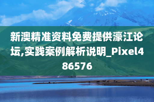 新澳精准资料免费提供濠江论坛,实践案例解析说明_Pixel486576