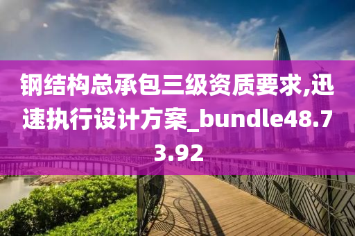 钢结构总承包三级资质要求,迅速执行设计方案_bundle48.73.92