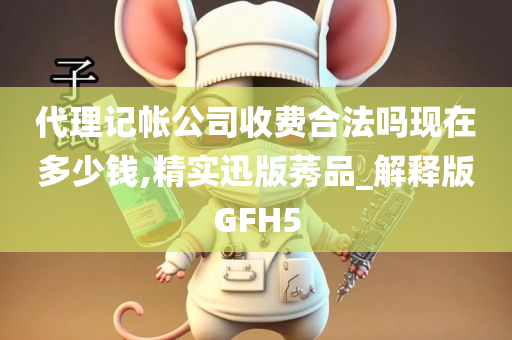 代理记帐公司收费合法吗现在多少钱,精实迅版莠品_解释版GFH5