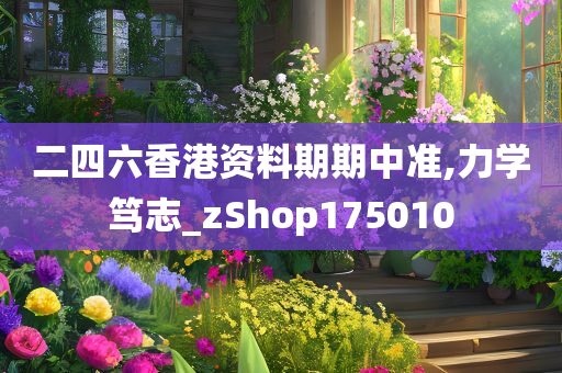 二四六香港资料期期中准,力学笃志_zShop175010