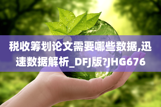 税收筹划论文需要哪些数据,迅速数据解析_DFJ版?JHG676