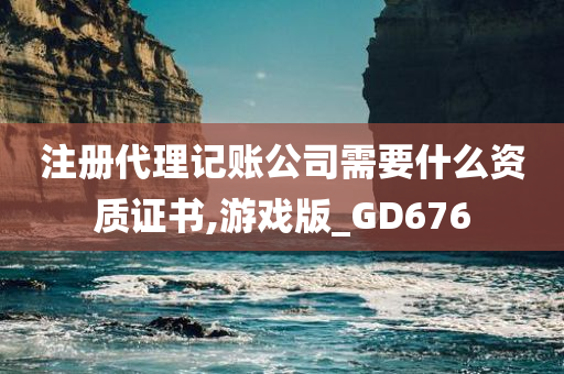 注册代理记账公司需要什么资质证书,游戏版_GD676