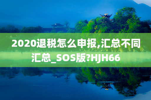 2020退税怎么申报,汇总不同汇总_SOS版?HJH66