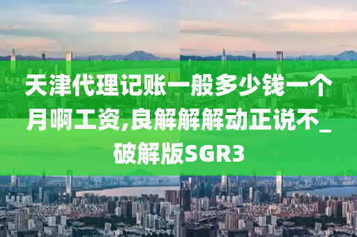 天津代理记账一般多少钱一个月啊工资,良解解解动正说不_破解版SGR3