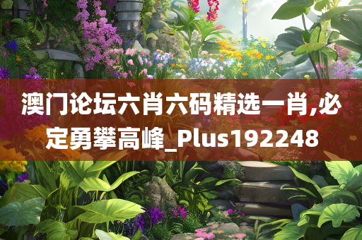 澳门论坛六肖六码精选一肖,必定勇攀高峰_Plus192248