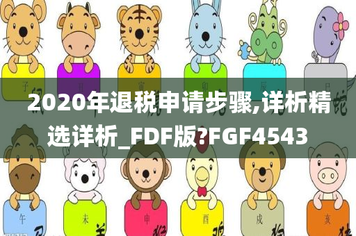 2020年退税申请步骤,详析精选详析_FDF版?FGF4543